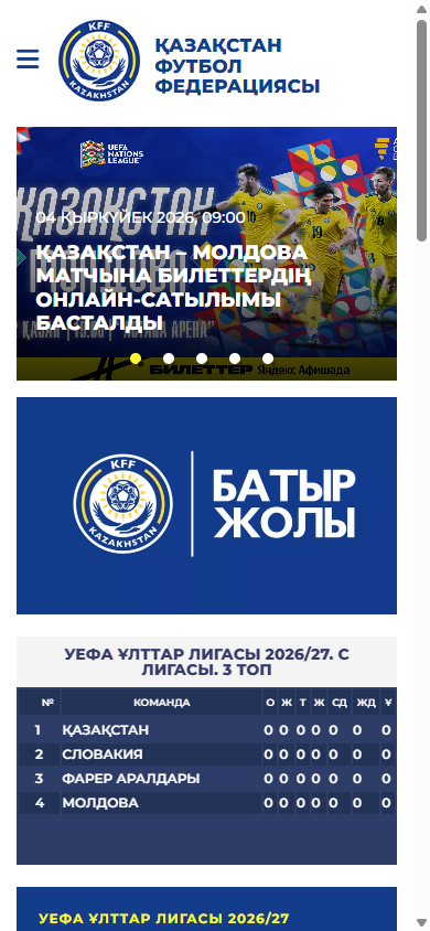 Мобильная версия — KFF